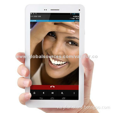 7-inch tablet PC with 3g mobile phone function, MTK 8312 dual core, dual camera with Bluetooth WiFi